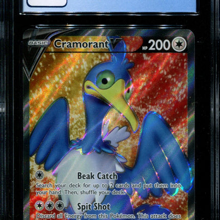 Cramorant V - 198/202 - CGC 9.5 - Full Art - Sword & Shield Base Set - Pokemon - 68090