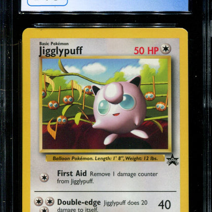 Jigglypuff - 7 - CGC 9.5 - Black Star Promo - First Movie Soundtrack - Pokemon - 54128