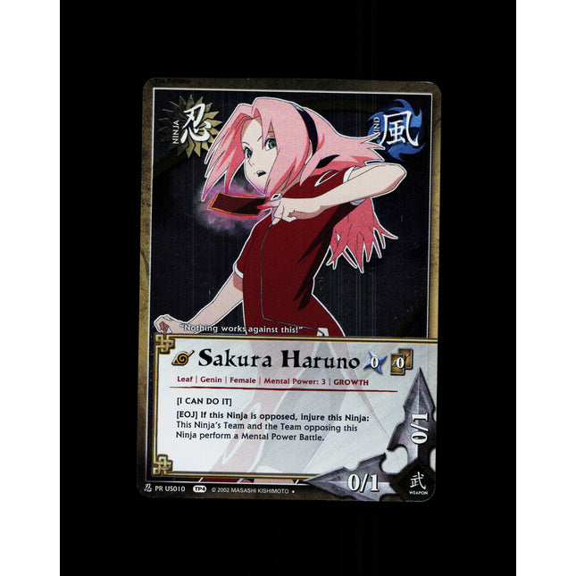 Sakura Haruno - PR US010 - NM - 1st Edition Foil - Promo - Naruto CCG - D4-148