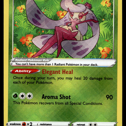 Radiant Tsareeena - 016/195 - NM - Ultra Rare - Silver Tempest - Pokemon - A9-135