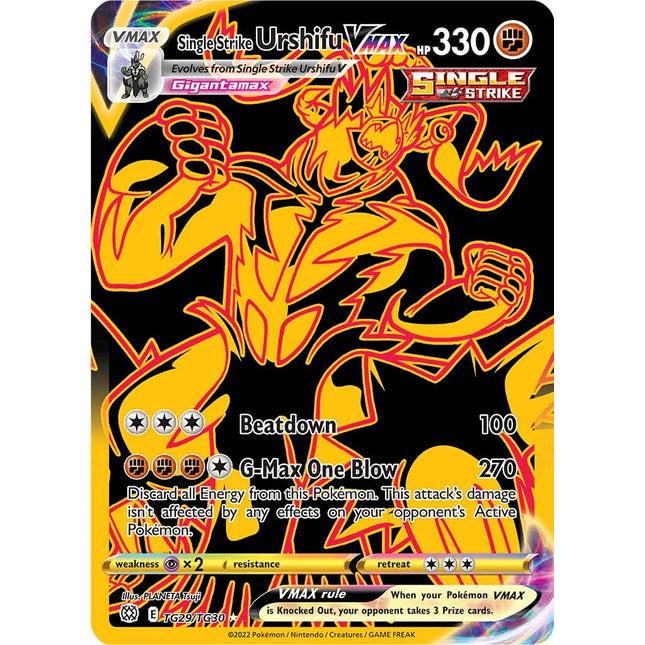 Single Strike Urshifu VMAX (TG29/TG30) [Sword & Shield: Brilliant Stars]