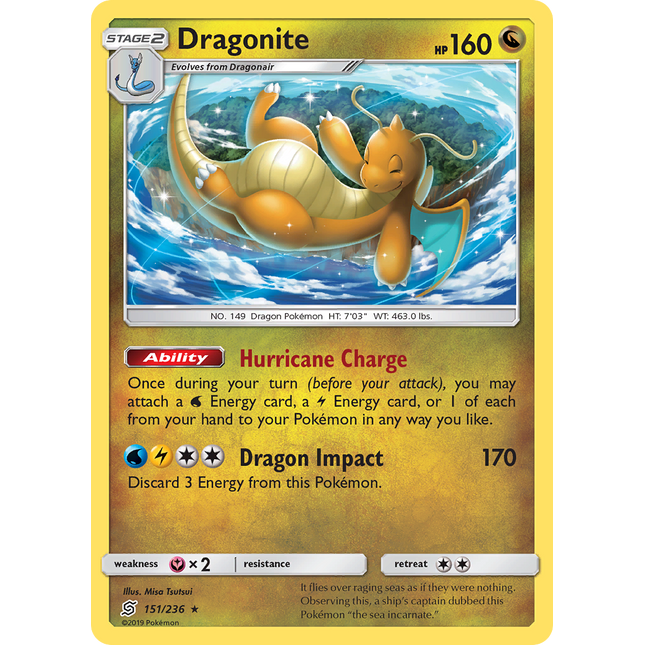 Dragonite (151/236) [Sun & Moon: Unified Minds]