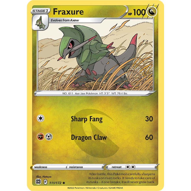 Fraxure (111/172) [Sword & Shield: Brilliant Stars]