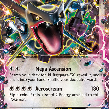 Rayquaza EX (XY69) (Shiny) [XY: Black Star Promos]
