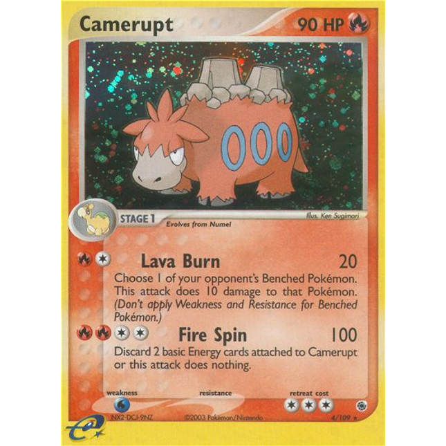 Camerupt (4/109) [EX: Ruby & Sapphire]