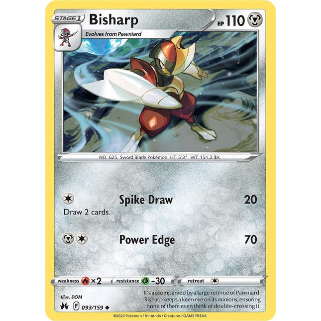 Bisharp (093/159) [Sword & Shield: Crown Zenith]