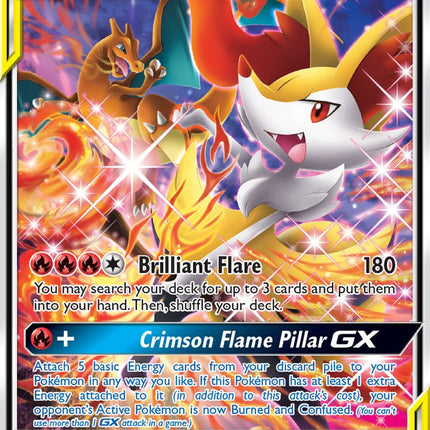 Charizard & Braixen-GX [SM Black Star Promos]