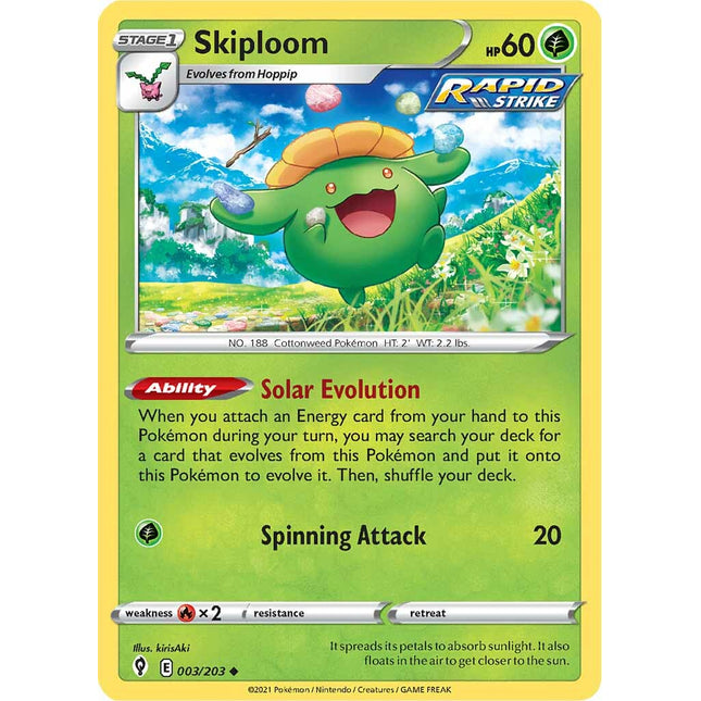 Skiploom (003/203) [Sword & Shield: Evolving Skies]