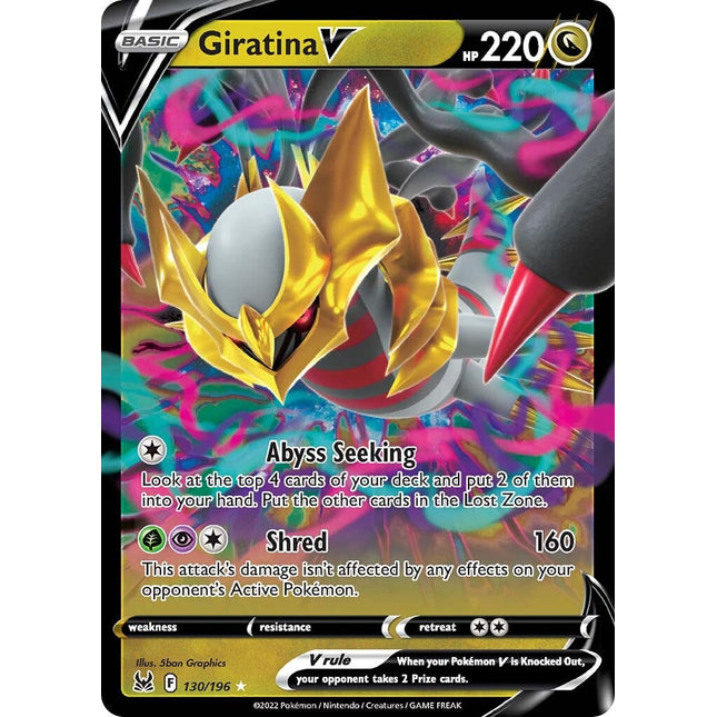 Giratina V (130/196) [Sword & Shield: Lost Origin]
