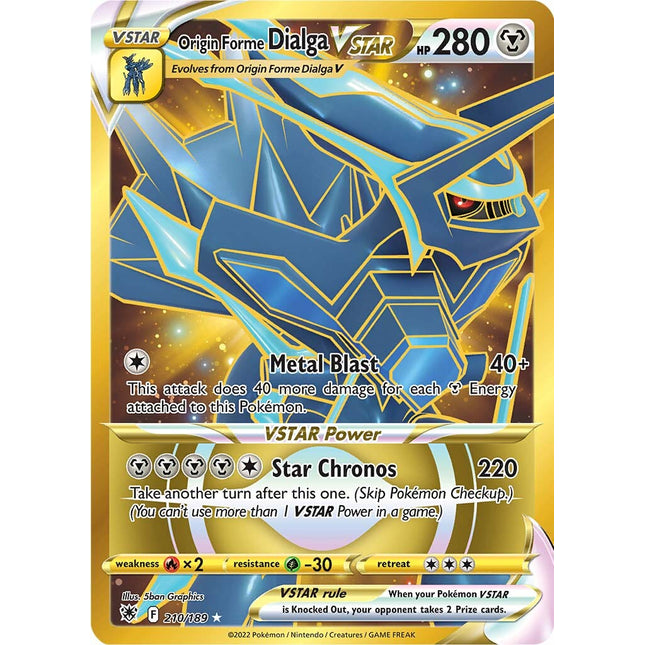 Origin Forme Dialga VSTAR (210/189) [Sword & Shield: Astral Radiance]