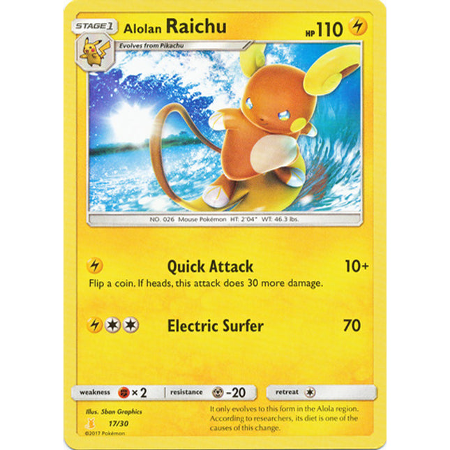 Alolan Raichu (17/30) [Sun & Moon: Trainer Kit - Alolan Raichu]