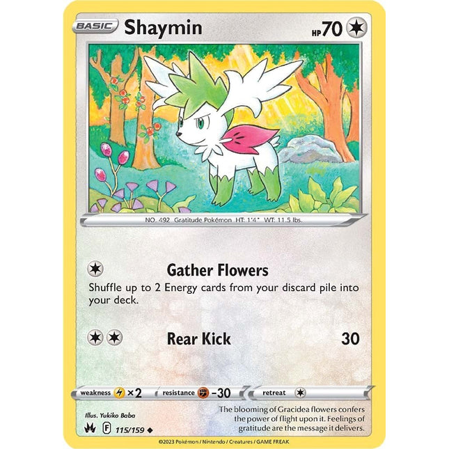Shaymin (115/159) [Sword & Shield: Crown Zenith]