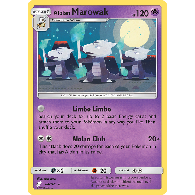 Alolan Marowak (64/181) [Sun & Moon: Team Up]