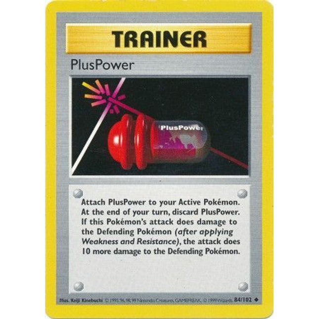PlusPower (84/102) [Base Set (Shadowless)]