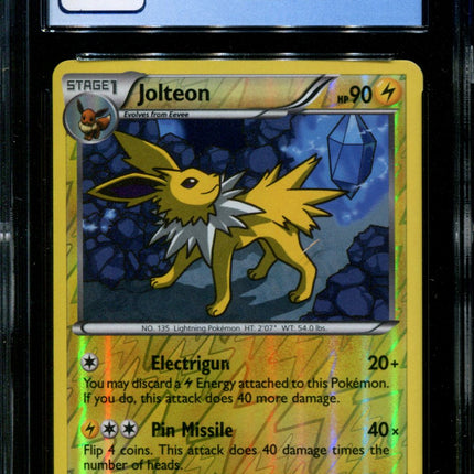 Jolteon - 37/108 - CGC 8.5 - Reverse Holo - B&W Dark Explorers - Pokemon - 15200