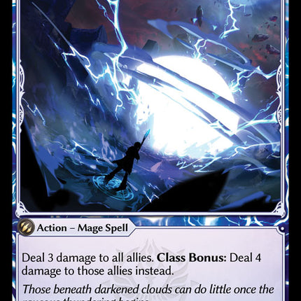 Anger the Skies - DOA 1st EN-238 - Rare - Near Mint - Foil - Grand Archive TCG