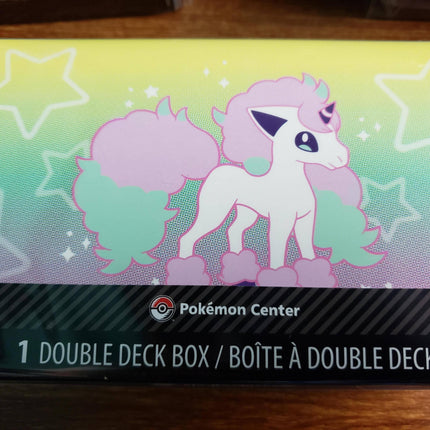 Galarian Ponyta - Double Deck Box - Pokemon Center - Sealed