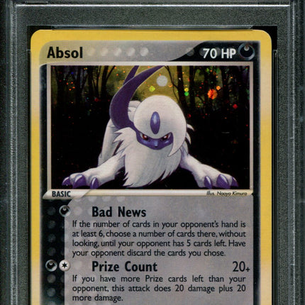 Absol - 1/97 - PSA 10 - Holo - Dragon - Pokemon - 64974