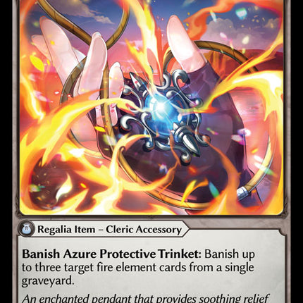 Azure Protective Trinket - FTC EN-005 - x1 - UC - NM - Foil - Grand Archive TCG