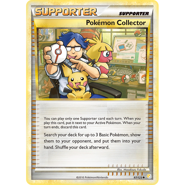 Pokemon Collector (97/123) [HeartGold & SoulSilver: Base Set]