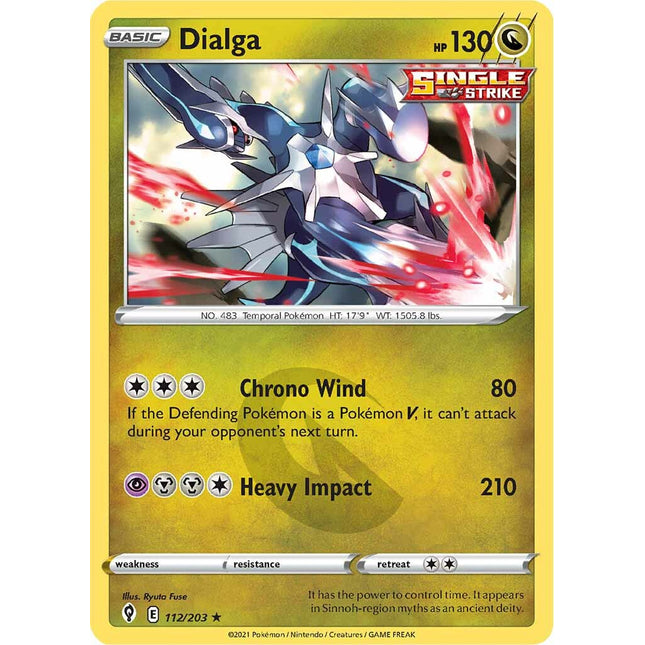 Dialga (112/203) [Sword & Shield: Evolving Skies]