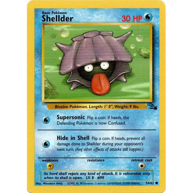 Shellder (54/62) [Fossil Unlimited]