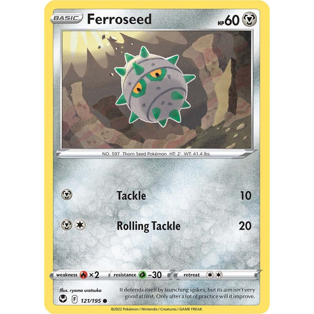 Ferroseed (121/195) [Sword & Shield: Silver Tempest]