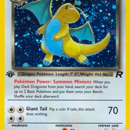 Dark Dragonite (5/82) [Team Rocket 1st Edition]