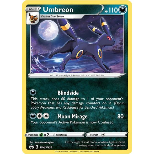 Umbreon (SWSH129) [Sword & Shield: Black Star Promos]