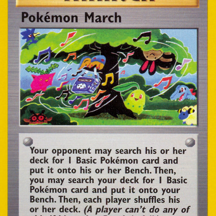 Pokemon March (102/111) [Neo Genesis 1st Edition]