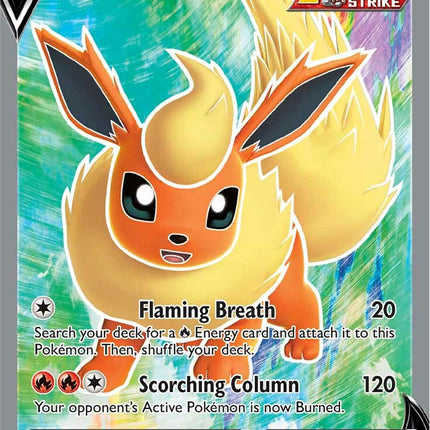 Flareon V (169/203) [Sword & Shield: Evolving Skies]
