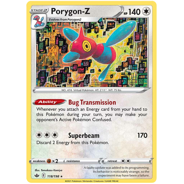 Porygon-Z (118/198) [Sword & Shield: Chilling Reign]
