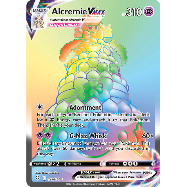 Alcremie VMAX (073/072) [Sword & Shield: Shining Fates]