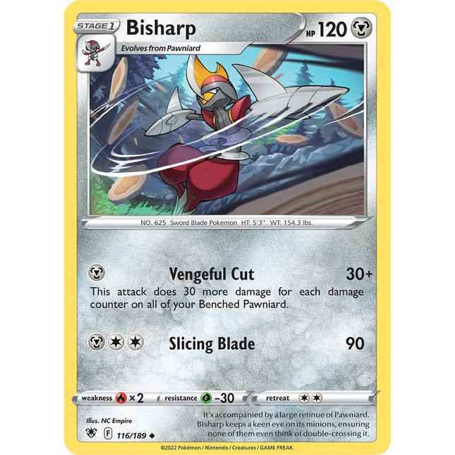 Bisharp (116/189) [Sword & Shield: Astral Radiance]