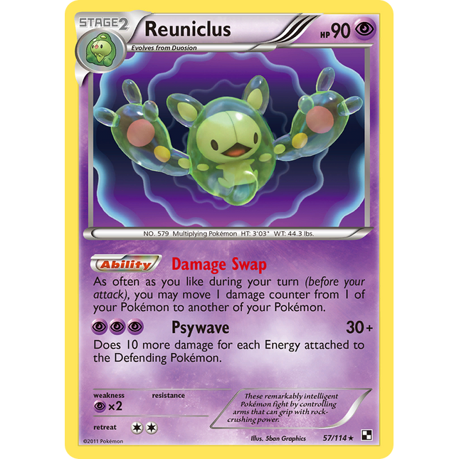 Reuniclus [Black & White]
