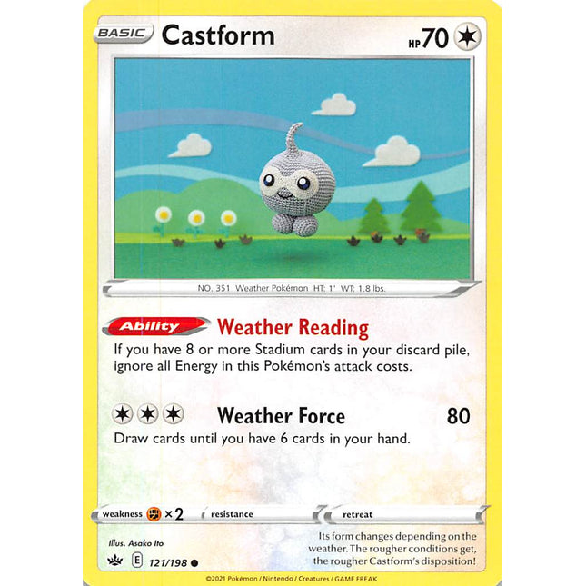 Castform (121/198) [Sword & Shield: Chilling Reign]