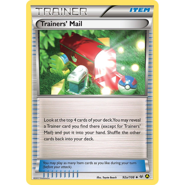 Trainers Mail (92a/108) [Alternate Art Promos]
