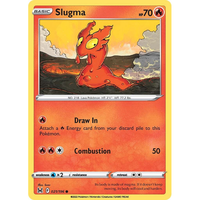 Slugma (021/196) [Sword & Shield: Lost Origin]