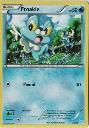 Froakie (23/30) [XY: Trainer Kit 3 - Suicune]