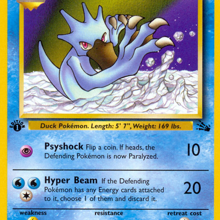 Golduck (35/62) [Fossil 1st Edition]