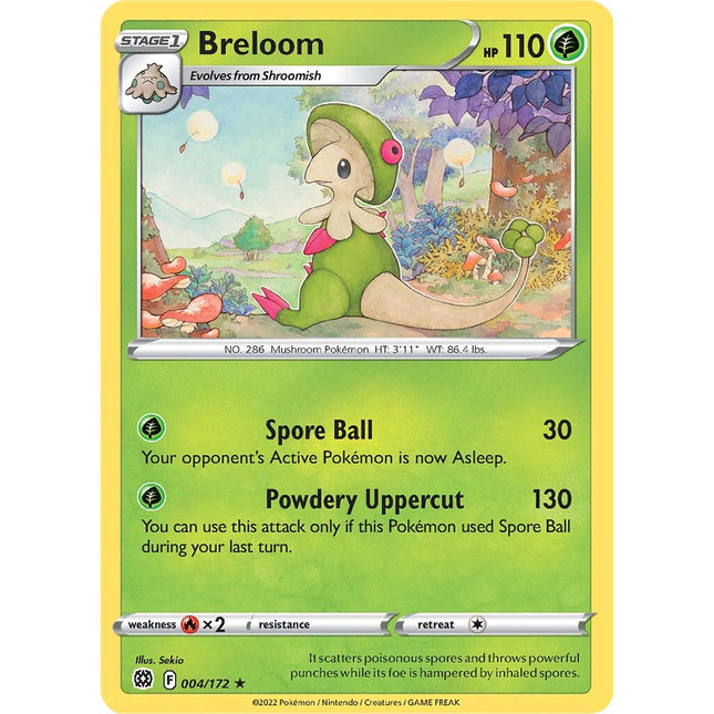 Breloom (004/172) [Sword & Shield: Brilliant Stars]