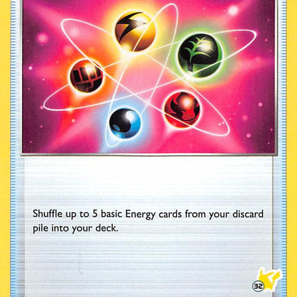 Energy Recycler (124/163) (Pikachu Stamp #32) [Battle Academy 2022]
