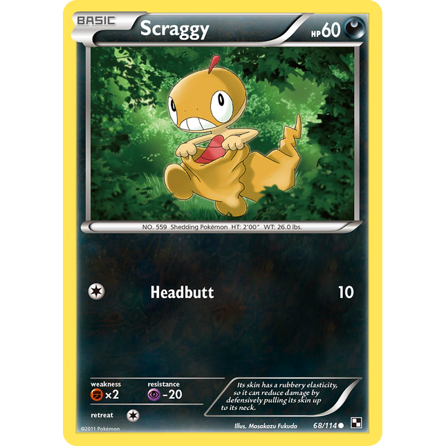 Scraggy [Black & White]