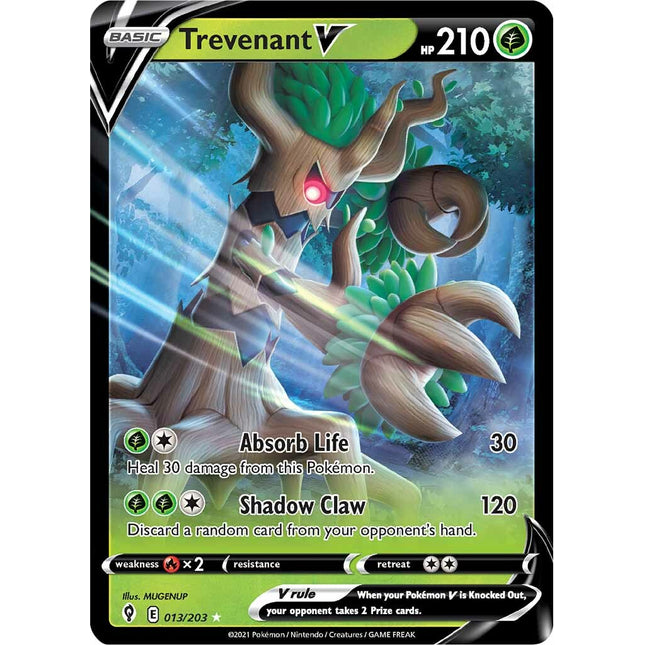 Trevenant V (013/203) [Sword & Shield: Evolving Skies]