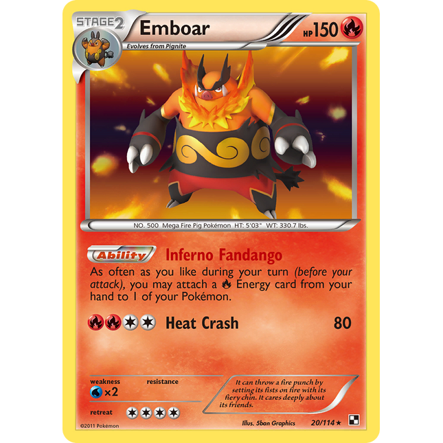 Emboar [Black & White]