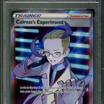 Colress's Experiment - 190/196 - PSA 10 - Full Art - Lost Origin - Pokemon - 56986