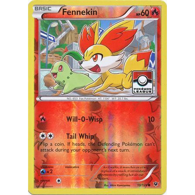 Fennekin (10/124) (League Promo) [XY: Fates Collide]