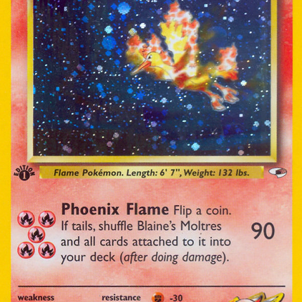 Blaine's Moltres (1/132) [Gym Heroes 1st Edition]