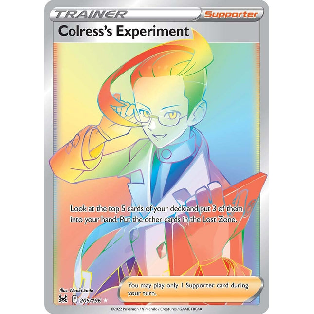 Colress's Experiment (205/196) [Sword & Shield: Lost Origin]