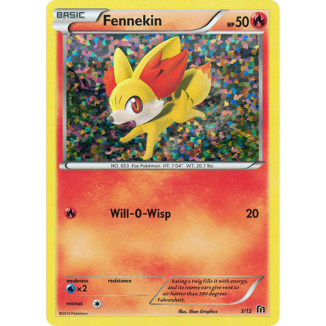 Fennekin (3/12) [McDonald's Promos: 2016 Collection]